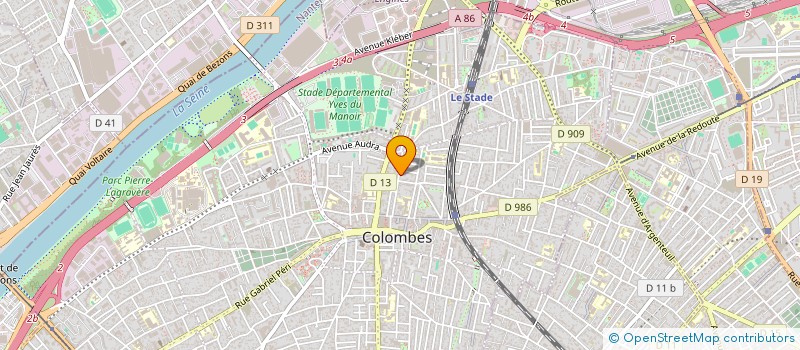 localisation de l'entreprise MONSIEUR ETIENNE JEAN LAURENT OLIVRY à COLOMBES