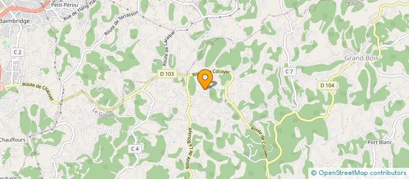 localisation de l'entreprise MONSIEUR ETIENNE JOSEPH  LE GOSIER