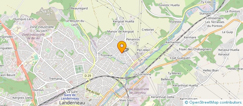 localisation de l'entreprise MONSIEUR ETIENNE KARM  PLOUEDERN