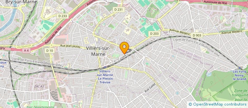 localisation de l'entreprise MONSIEUR ETIENNE KAST à VILLIERS-SUR-MARNE