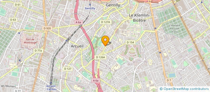 localisation de l'entreprise MONSIEUR ETIENNE KEITA à GENTILLY