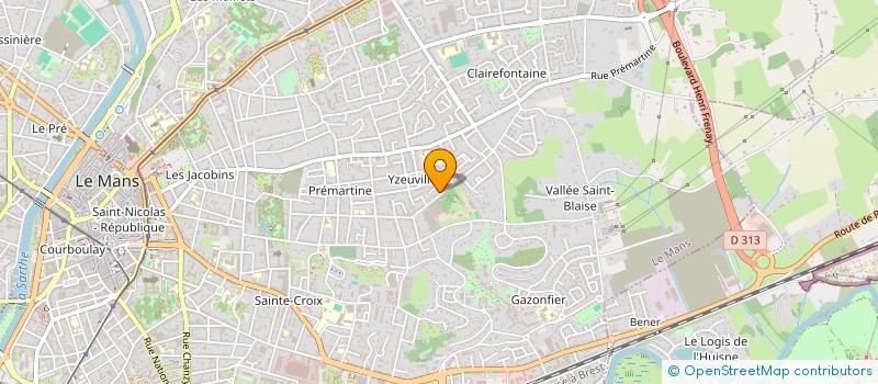 localisation de l'entreprise MONSIEUR ETIENNE KIHM  LE MANS