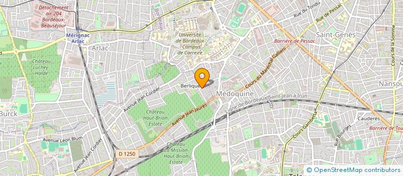 localisation de l'entreprise MONSIEUR ETIENNE KOHUT à PESSAC