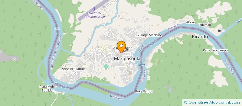 localisation de l'entreprise MONSIEUR ETIENNE KOUAKOU à MARIPASOULA