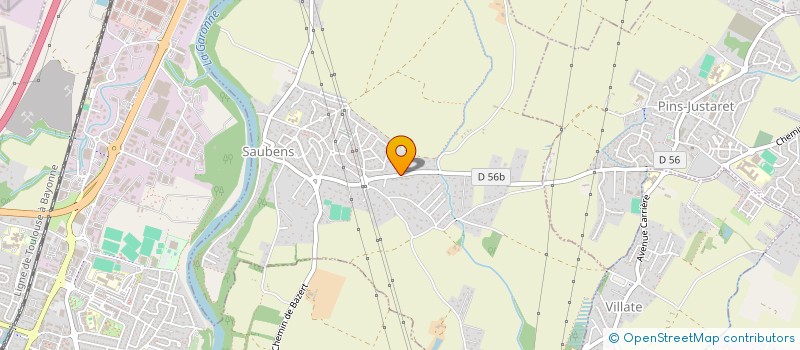 localisation de l'entreprise MONSIEUR ETIENNE KRINER  SAUBENS