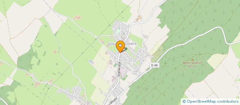 localisation de l'entreprise MONSIEUR ETIENNE LACOSTE  EVILLERS