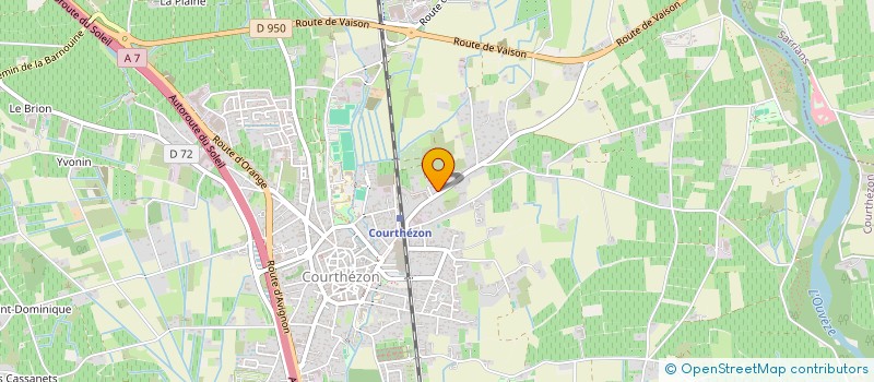 localisation de l'entreprise MONSIEUR ETIENNE LAIRAT  COURTHEZON