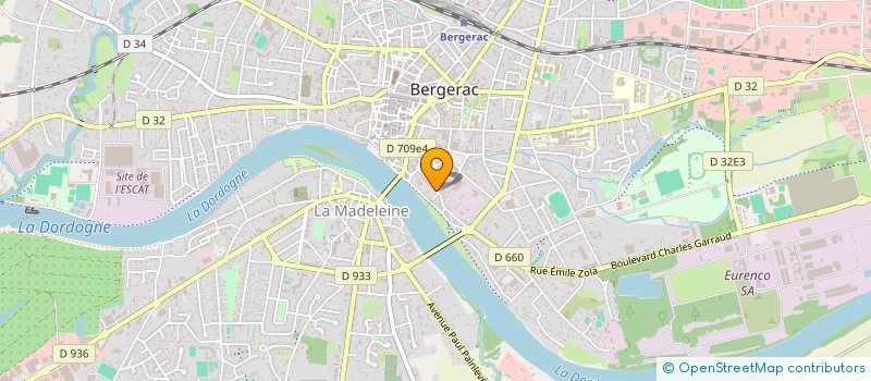 localisation de l'entreprise MONSIEUR ETIENNE LALANGE à BERGERAC