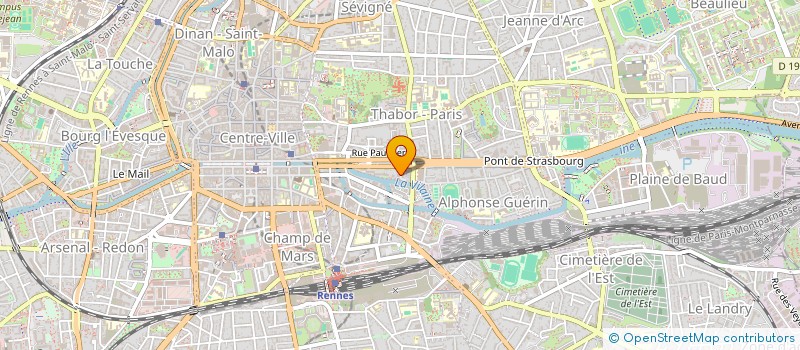 localisation de l'entreprise MONSIEUR ETIENNE LAMOUREUX à RENNES