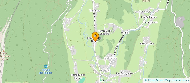 localisation de l'entreprise MONSIEUR ETIENNE LANCELON  AUTRANS-MEAUDRE EN VERCORS