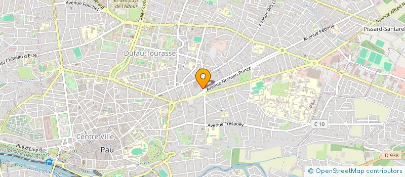 localisation de l'entreprise MONSIEUR ETIENNE LASCASSIES à PAU