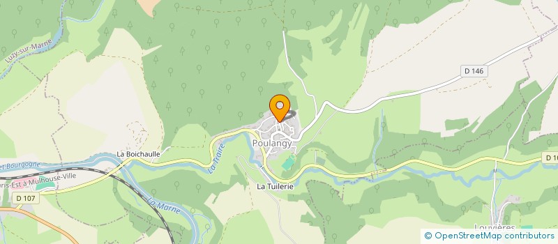 localisation de l'entreprise MONSIEUR ETIENNE LAYES à POULANGY