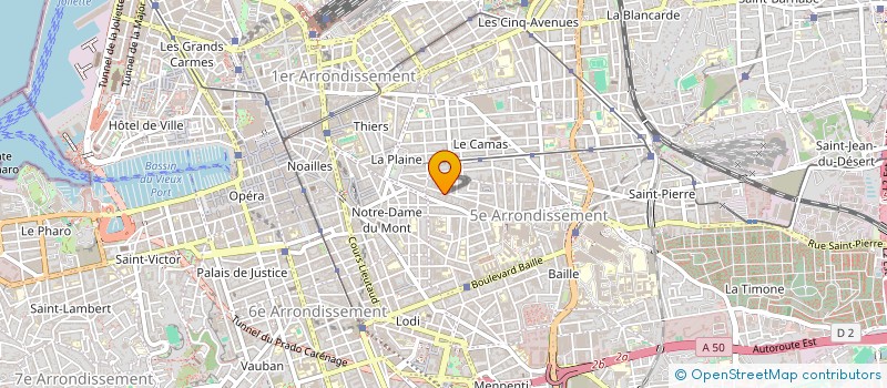 localisation de l'entreprise MONSIEUR ETIENNE LE BAUDE à MARSEILLE