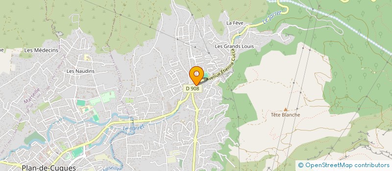 localisation de l'entreprise MONSIEUR ETIENNE LE FELLIC  ALLAUCH