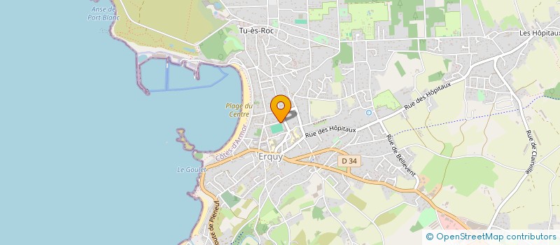 localisation de l'entreprise MONSIEUR ETIENNE LEFEBVRE  ERQUY