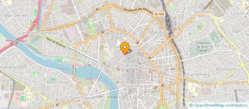 localisation de l'entreprise MONSIEUR ETIENNE LEFEVRE  TOULOUSE