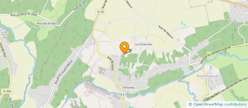 localisation de l'entreprise MONSIEUR ETIENNE LEGER  POMMEUSE