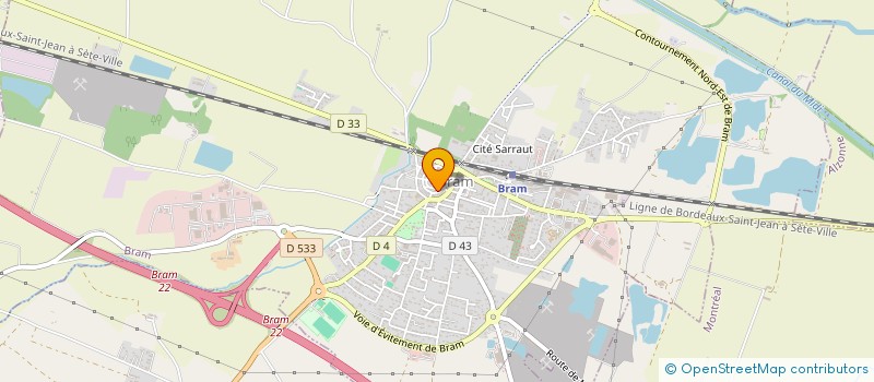 localisation de l'entreprise MONSIEUR ETIENNE LELIEVRE à CASTELNAUDARY