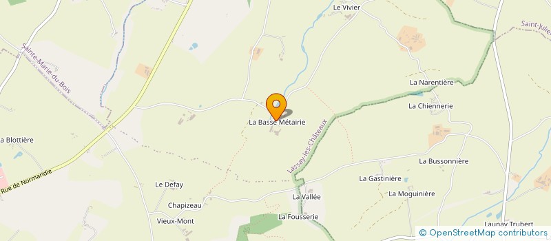 localisation de l'entreprise MONSIEUR ETIENNE LEROY à LASSAY LES CHATEAUX