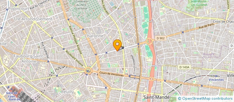 localisation de l'entreprise MONSIEUR ETIENNE LESCALIER à PARIS