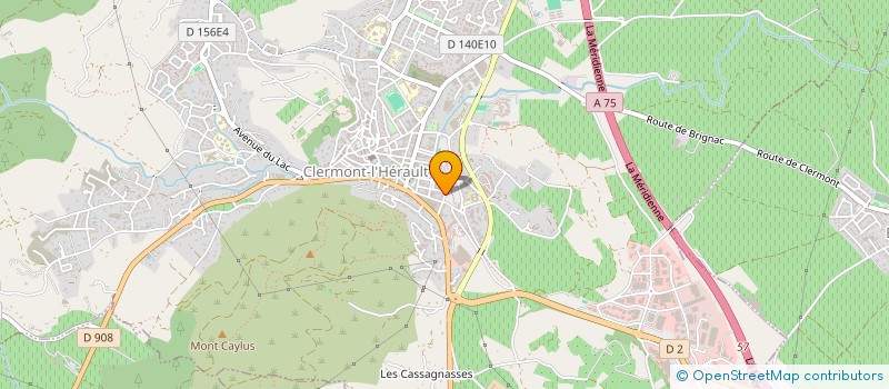 localisation de l'entreprise MONSIEUR ETIENNE LESCURE à CLERMONT-L'HERAULT
