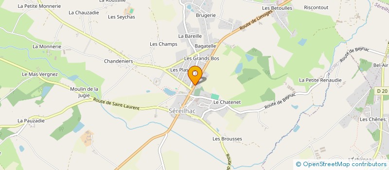 localisation de l'entreprise MONSIEUR ETIENNE LESOUEF à SEREILHAC