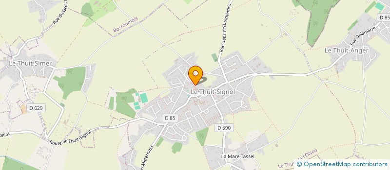 localisation de l'entreprise MONSIEUR ETIENNE LEVASSEUR  LE THUIT DE L'OISON