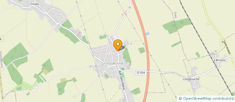 localisation de l'entreprise MONSIEUR ETIENNE LEVISTRE  GROSSUVRE