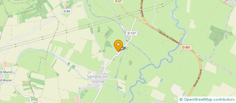 localisation de l'entreprise MONSIEUR ETIENNE LHERISSON  SAVIGNY-SUR-GROSNE