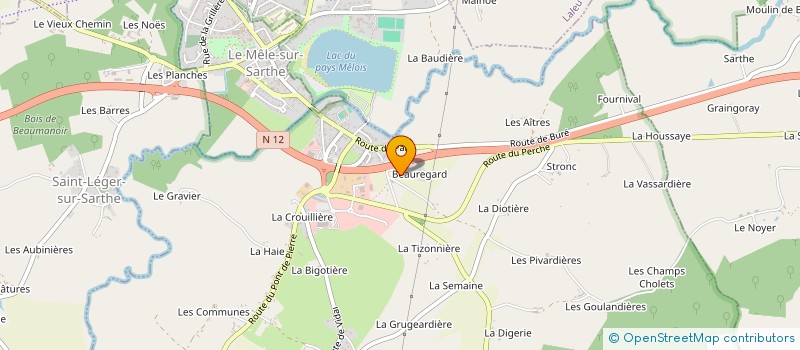 localisation de l'entreprise MONSIEUR ETIENNE LOISEL à SAINT-JULIEN-SUR-SARTHE
