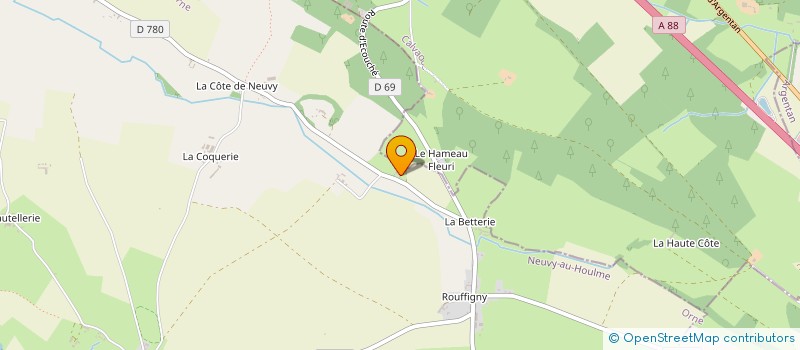 localisation de l'entreprise MONSIEUR ETIENNE LONGUET à PUTANGES-LE-LAC