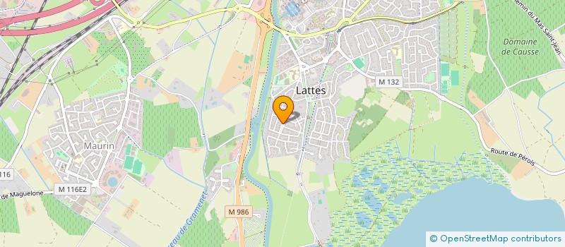 localisation de l'entreprise MONSIEUR ETIENNE LORAND à LATTES