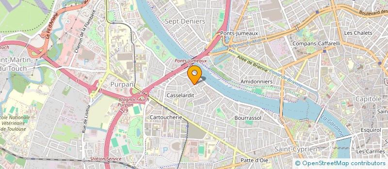 localisation de l'entreprise MONSIEUR ETIENNE LORENZI à TOULOUSE