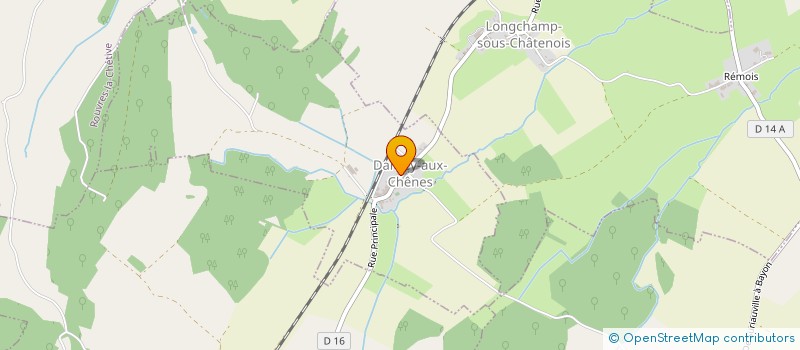 localisation de l'entreprise MONSIEUR ETIENNE MAILFERT  LA NEUVEVILLE-SOUS-CHATENOIS