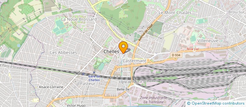 localisation de l'entreprise MONSIEUR ETIENNE MAKENDI à CHELLES