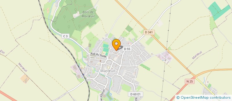 localisation de l'entreprise MONSIEUR ETIENNE MANGON  MARUIL