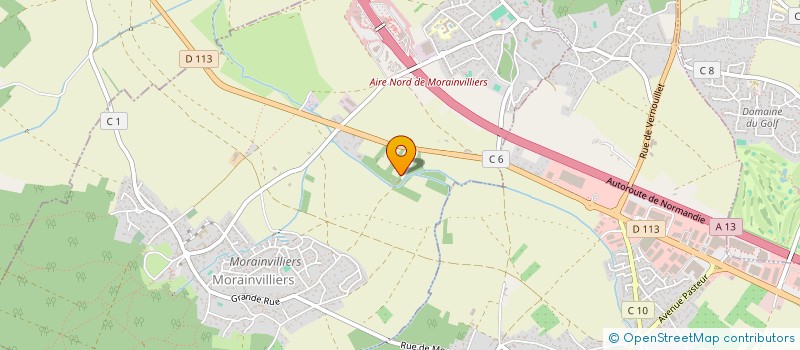 localisation de l'entreprise MONSIEUR ETIENNE MARCHAL  MORAINVILLIERS