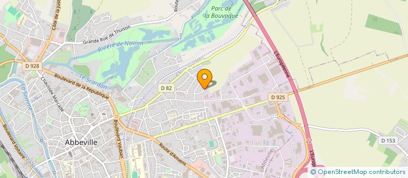 localisation de l'entreprise MONSIEUR ETIENNE MARIN à ABBEVILLE