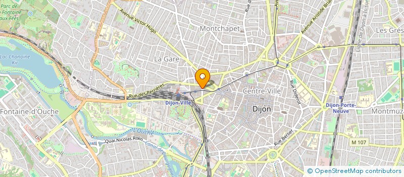 localisation de l'entreprise MONSIEUR ETIENNE MARINONI  DIJON