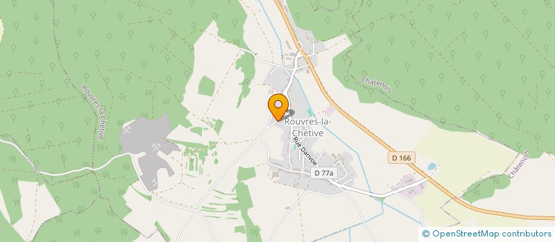 localisation de l'entreprise MONSIEUR ETIENNE MARTIN  ROUVRES-LA-CHETIVE