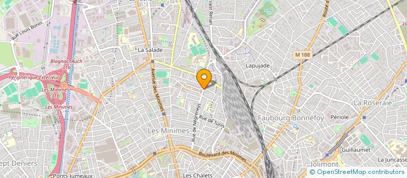 localisation de l'entreprise MONSIEUR ETIENNE MARTIN à TOULOUSE