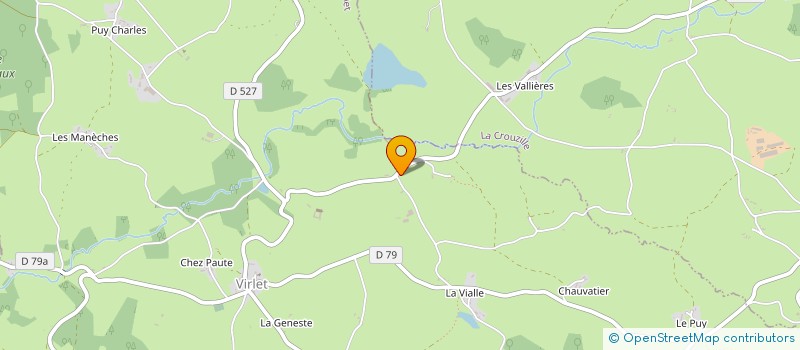 localisation de l'entreprise MONSIEUR ETIENNE MARTIN  VIRLET