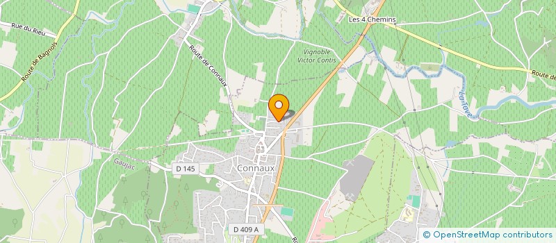 localisation de l'entreprise MONSIEUR ETIENNE MAS  CONNAUX