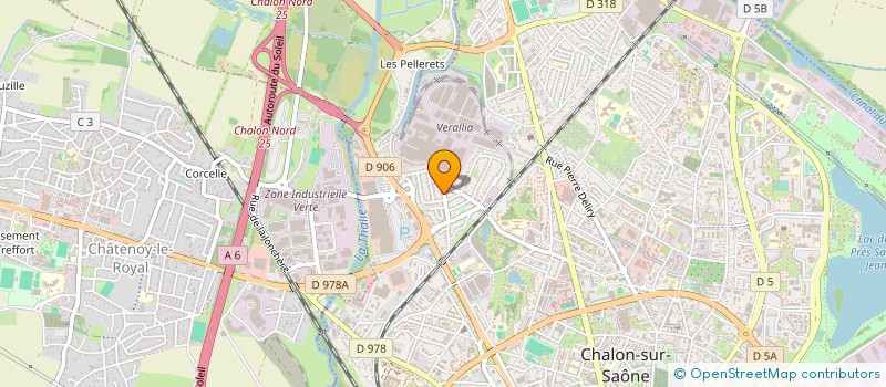 localisation de l'entreprise MONSIEUR ETIENNE MATHIEU à CHALON-SUR-SAONE