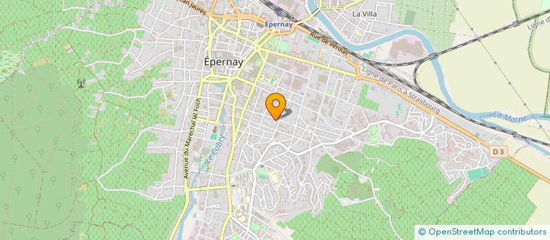 localisation de l'entreprise MONSIEUR ETIENNE MAZALOUBEAUX  EPERNAY