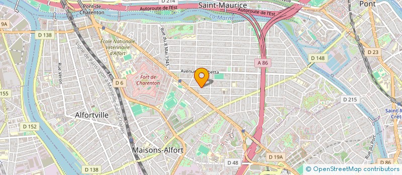 localisation de l'entreprise MONSIEUR ETIENNE MEJEAN à MAISONS-ALFORT