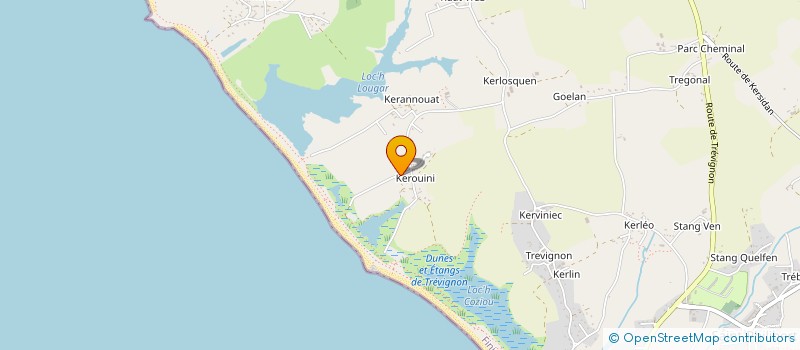 localisation de l'entreprise MONSIEUR ETIENNE MELL  TREGUNC