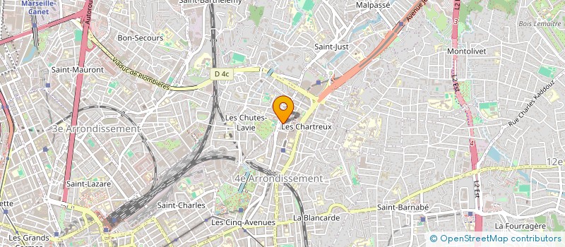 localisation de l'entreprise MONSIEUR ETIENNE MELLY à MARSEILLE