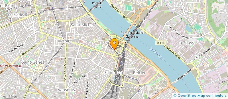 localisation de l'entreprise MONSIEUR ETIENNE MENEAU à BORDEAUX