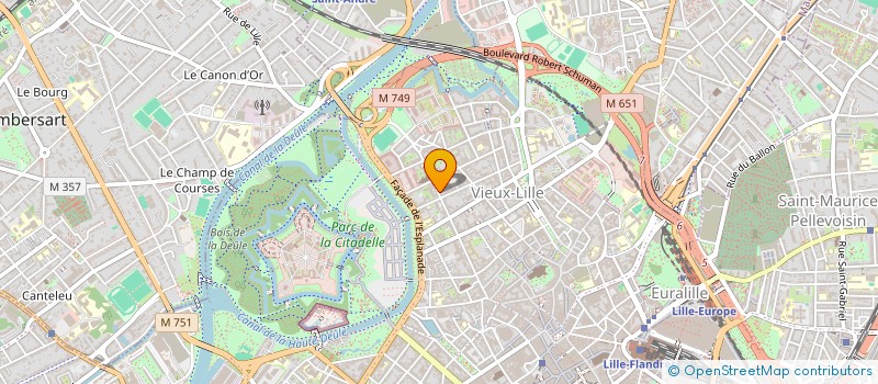 localisation de l'entreprise MONSIEUR ETIENNE MESLIN à LILLE